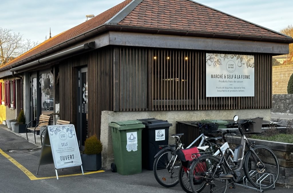 Magasin à la ferme et self-service